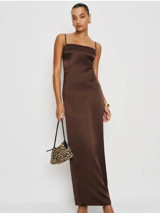 Reformation Dresses & Skirts - Reformation Frankie Silk Column Dress